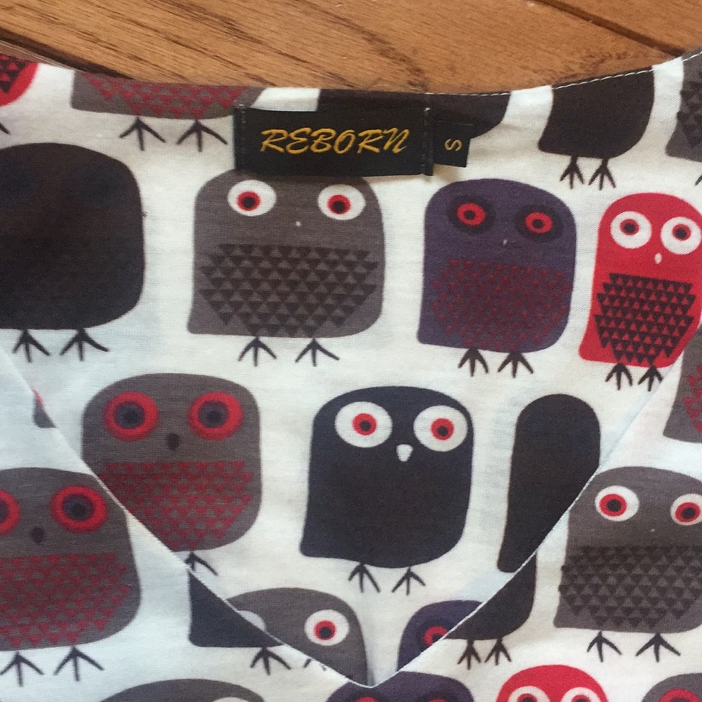 Adorable Owl Pattern Dress - Picture 5 of 5